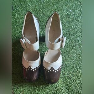 Bruno Magli Ivory Leather Footwear